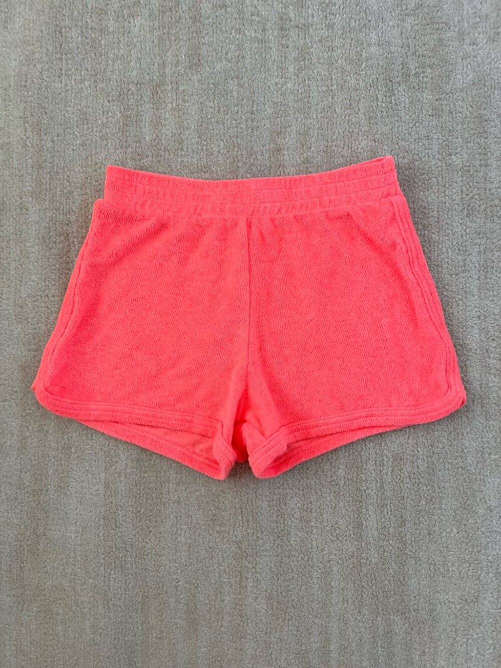 Offline by Aerie Cotton Terry High Rise Lounge Shorts With Curved Hem XS
